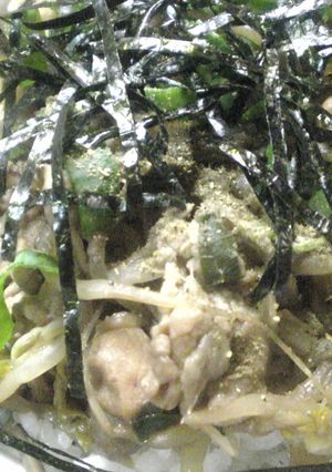 旨みいっぱい豚と舞茸の丼-レシピのメイン写真