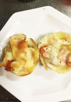 餃子のカップで百合根のチーズ焼き♡-レシピのメイン写真