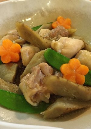 初めてでも簡単♪ごぼうと鶏の筑前煮風煮物-レシピのメイン写真