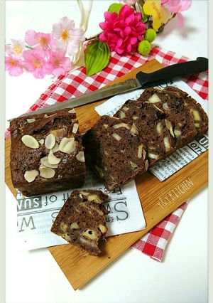 バナナチョコチーズブレッド-レシピのメイン写真