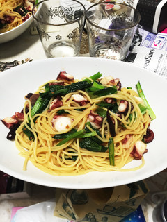 和風たこパスタ-レシピのメイン写真