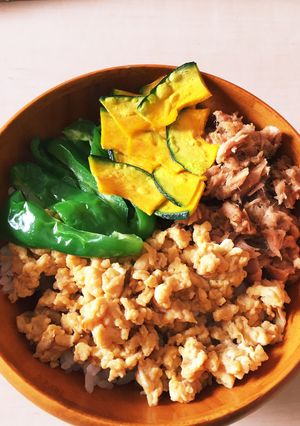 シーチキンのいろどり丼-レシピのメイン写真