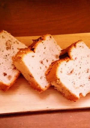 いちごいっぱいの四角いシフォンケーキ-レシピのメイン写真