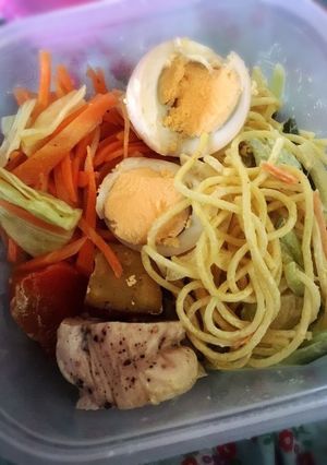 お弁当にも☆カレー風味のサラダスパゲティ-レシピのメイン写真
