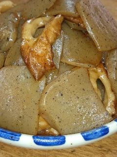 ちくわとこんにゃくの炒り煮-レシピのメイン写真