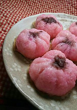 葉なし、桜餅-レシピのメイン写真