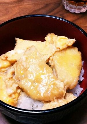 残った天ぷらで煮天丼-レシピのメイン写真