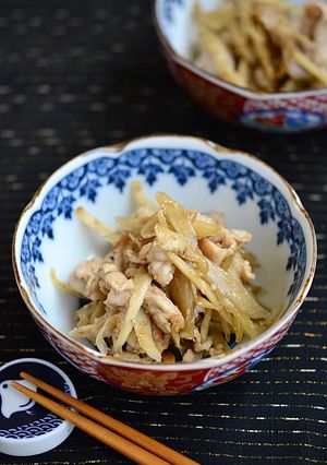 ご飯がススム豚ごぼう【作りおき】-レシピのメイン写真