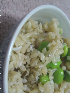 枝豆としらす♡♥炊き込みご飯-レシピのメイン写真