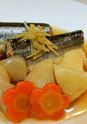 いっぺんに★コトコト【さんまの生姜煮】♪-レシピのメイン写真