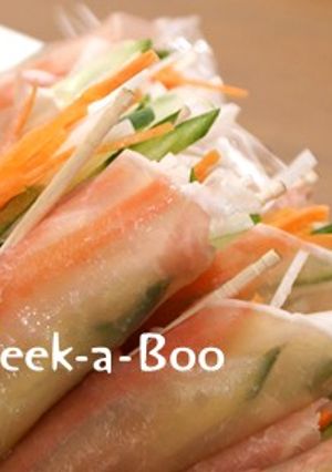 生ハムの生野菜巻き-レシピのメイン写真