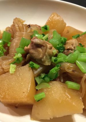 大根と鶏肉の味しみしみ煮♡-レシピのメイン写真