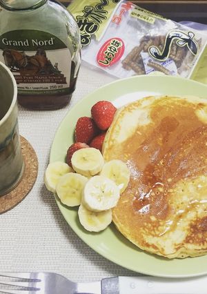 手作り簡単パンケーキ-レシピのメイン写真