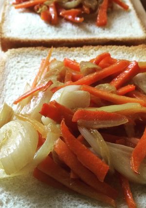 野菜が甘〜い☆野菜トースト-レシピのメイン写真