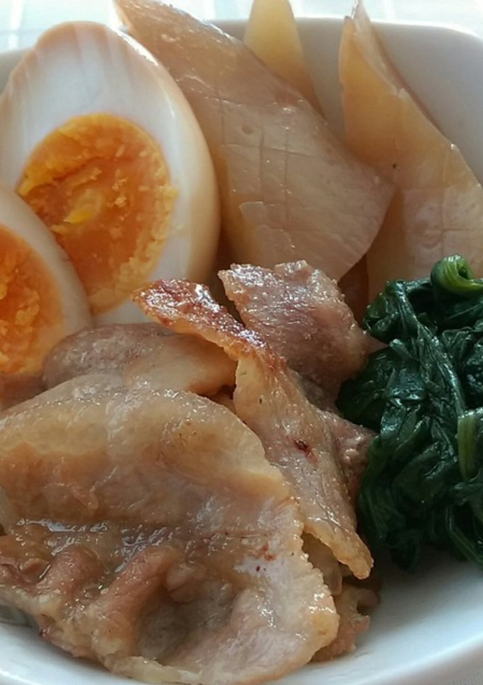 豚肉とゆで卵の煮物-レシピのメイン写真