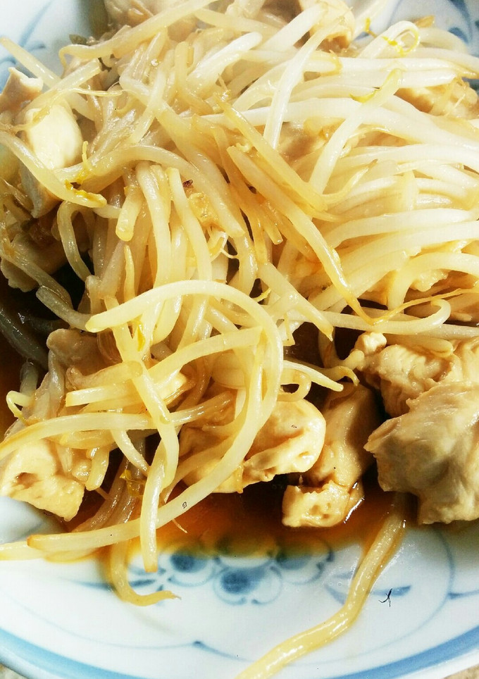 [減量]ささみともやしの餃子風炒め-レシピのメイン写真