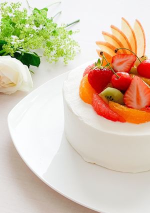ケーキのデコレーション-レシピのメイン写真