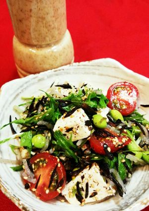 島豆腐のサラダ-レシピのメイン写真