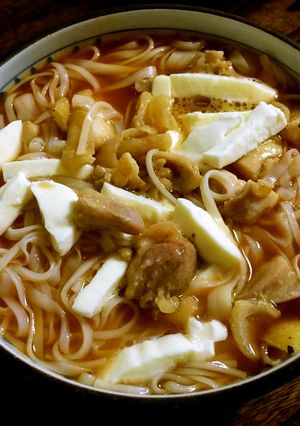 チーズinトマトうどん-レシピのメイン写真