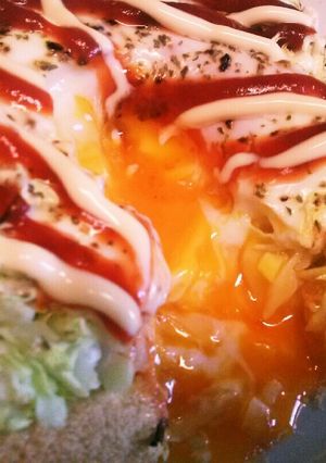 ★春キャベツと玉子のトースト★-レシピのメイン写真