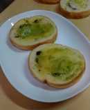 青いきな粉！？青大豆きな粉トースト♪
