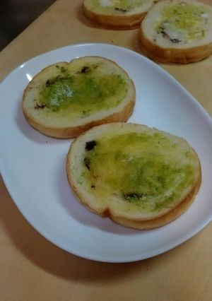 青いきな粉！？青大豆きな粉トースト♪-レシピのメイン写真