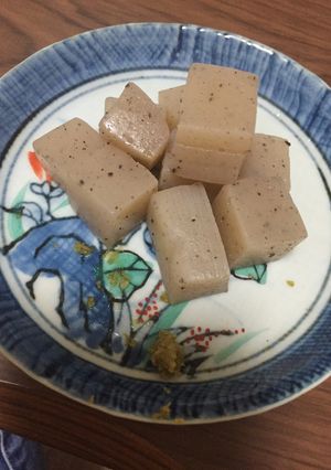 柚子胡椒でコンニャクステーキ-レシピのメイン写真
