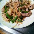 豚肉のちょっと変わった野菜炒め