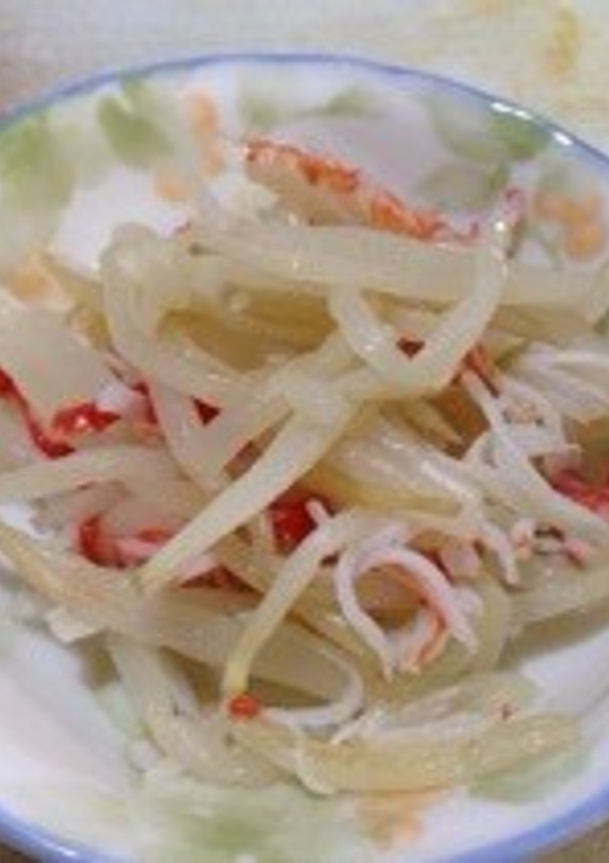 もやしとかにかまの甘酢和え-レシピのメイン写真