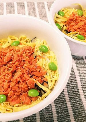 簡単&ちょっと本格～鮭のちらし寿司丼-レシピのメイン写真