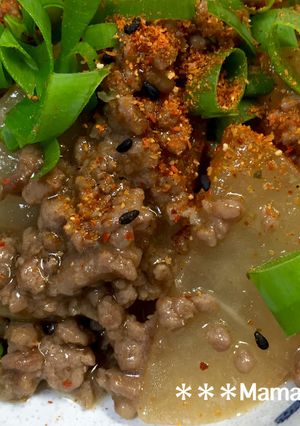 簡単‼ひき肉大根-レシピのメイン写真
