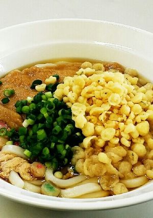 きつね&たぬきうどん-レシピのメイン写真