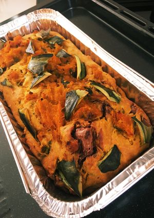 簡単！カボチャパウンドケーキ-レシピのメイン写真