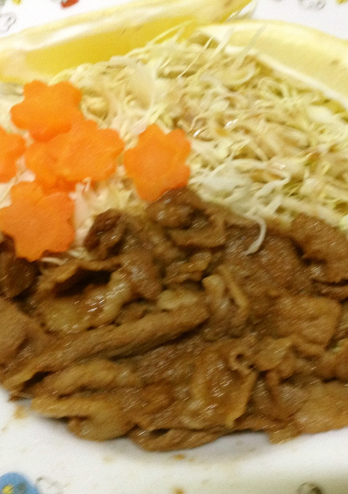 こっちたん★の生姜焼き定食-レシピのメイン写真