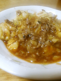 麻婆キャベツ-レシピのメイン写真