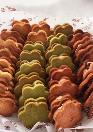 三色★玄米粉チーズクッキー★-レシピのメイン写真