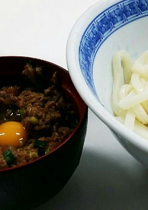 肉味噌うどん-レシピのメイン写真