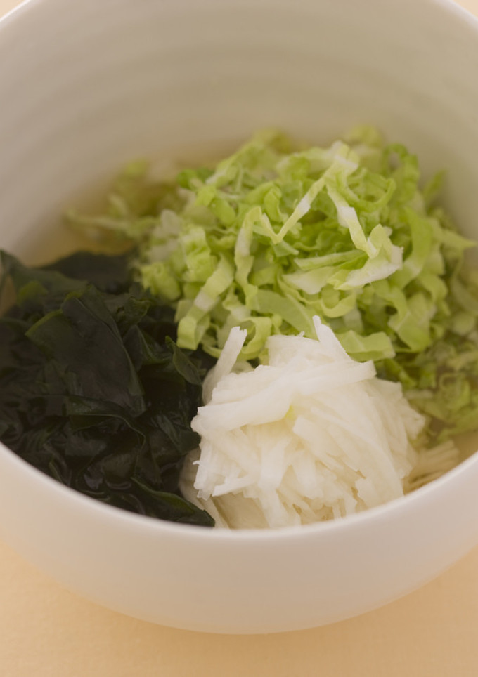 千切り野菜の和サラダ-レシピのメイン写真