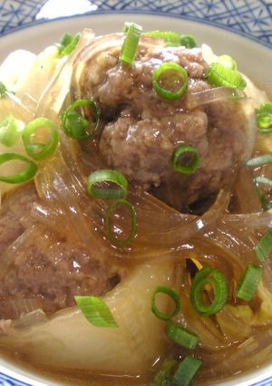 白菜と豚団子のオイスターソース煮-レシピのメイン写真