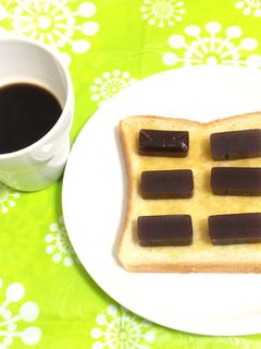 簡単!ご当地☆小倉あんトースト-レシピのメイン写真