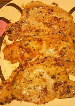 豚ロースのガーリックバター醤油焼き-レシピのメイン写真