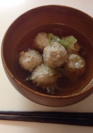 鶏団子のおだし仕立て-レシピのメイン写真