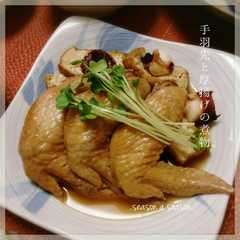 รูปของ 【肉料理】柔から♪手羽先と厚揚げの煮物
