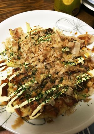 アボガドお好み焼きでお肌ツヤツヤ-レシピのメイン写真