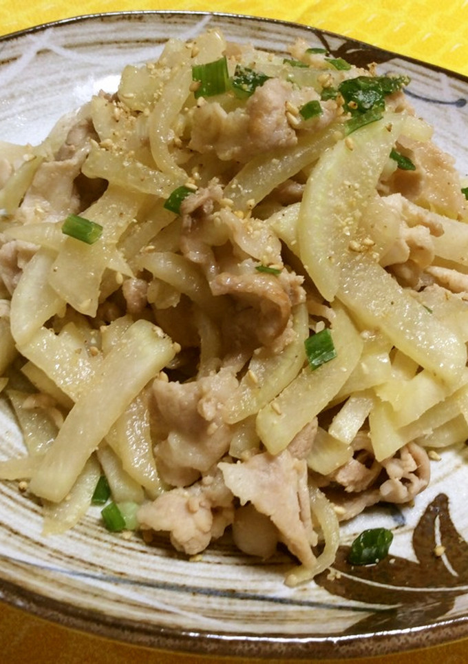 豚肉と大根のみそ炒め-レシピのメイン写真