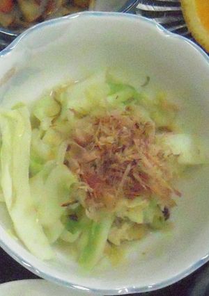 キャベツと油揚げの煮びたし☆宇都宮市保セ-レシピのメイン写真