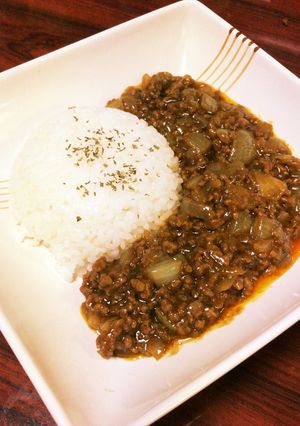 15分で!コクうまキーマカレー-レシピのメイン写真