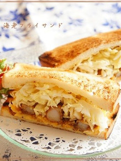 バター風味☆海老フライサンド-レシピのメイン写真