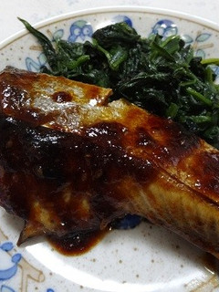 ブリのラーマ バターの風味照り焼き-レシピのメイン写真