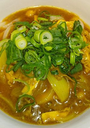 調合したスパイスで作るカレーうどん-レシピのメイン写真